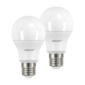 Airam LED 10,5W/827 E27 2-pakkaus