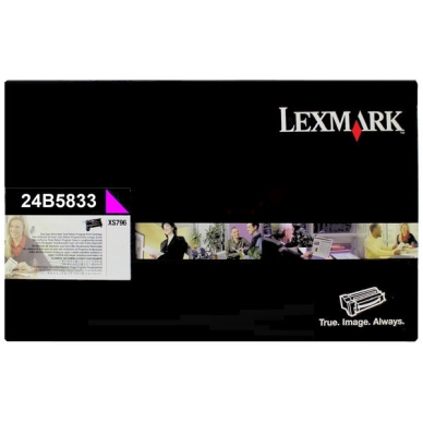 Lexmark Tonerkassett Magenta Return Program Extra High Yi 24B5833 Replace: N/A