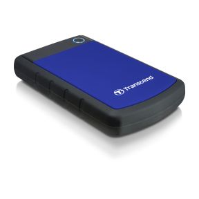 Transcend 2,5" extern hårddisk, 1TB USB 3.0, blå