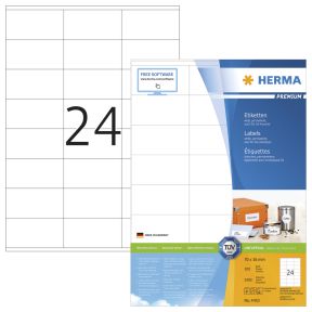 Etikett HERMA Premium A4 70x36 (100)