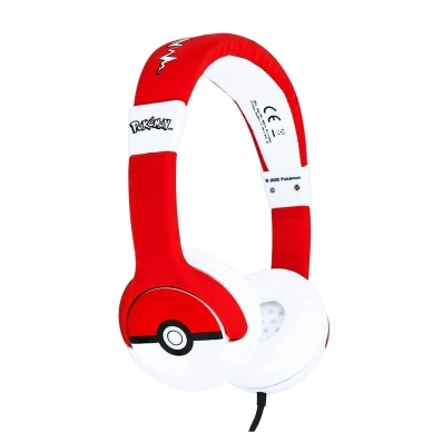 Pokemon Hörlur Junior On-Ear Pokeball