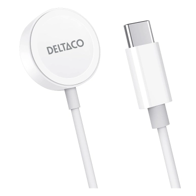 DELTACO alt Deltaco Apple Watch-laddare, USB-C, 1 m