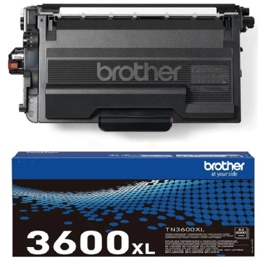 BROTHER alt Brother 3600 Tonerkassett XL, svart