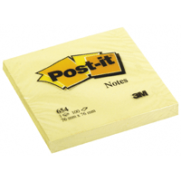 Post-it alt Post-it 654, 76 x 76 mm, 12 stk.