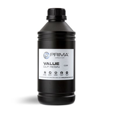 Prima alt PrimaCreator Value UV / DLP Resin 1000 ml Klar