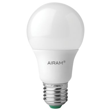 AIRAM alt LED-lampa frostad E27 5,5W 2800K 470 lumen