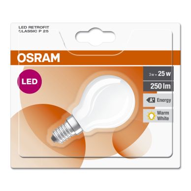 OSRAM alt Osram LED Retrofit Klot E14 2,8W
