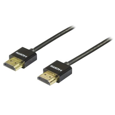 DELTACO alt DELTACO tynn HDMI-kabel, 1m, svart