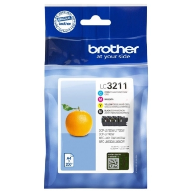 BROTHER alt Brother LC3211 MultiPack BK,C,M,Y,