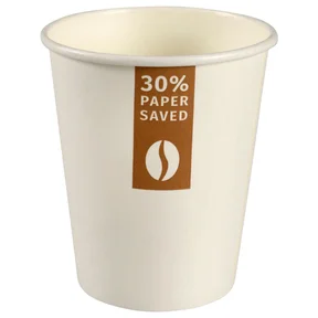 Pappersbägare Less Is More 24cl 50/fp