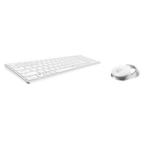 Tastatur/Musesett 9750M Multi-Mode Trådløst Hvit, Nordic