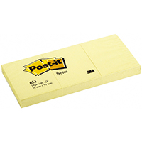 Post-it alt Post-it 653, 38x51 mm, 12 st