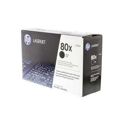 HP 80X Tonerkassett Svart