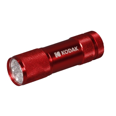 KODAK alt Kodak 9-LED Ficklampa Röd
