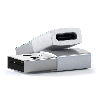Satechi alt Satechi-sovitin USB-A – USB-C, Silver