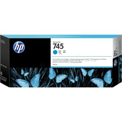 HP alt HP 745 Bläckpatron Cyan