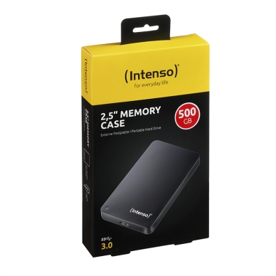 Intenso alt Intenso Memory Case 2,5", USB 3.0 500 GB Black