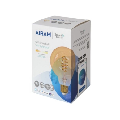AIRAM alt Smart LED-pære E27 4,9W 1800K-3000K