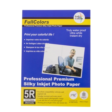 Other Silky Inkjet fotopapper, 5760dpi, 270g/m2, 20ark SH26513X18 Replace: N/A