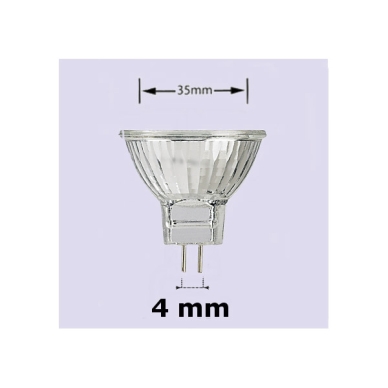 Halogenlampa spot 36° 120lm GU4 MR11 10W