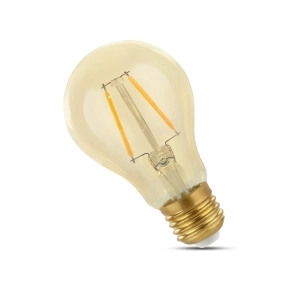 E27 LED-lamppu Amber 5W 2400K 510 lumen
