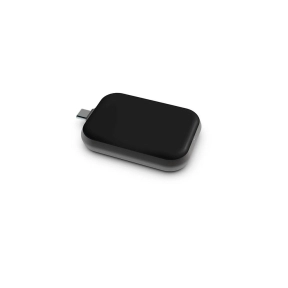 ZENS Singel Laturi QI for Airpods  USB-C Musta