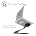 DESIRE2 Laptopställ Supreme Sit-Stand Aluminium