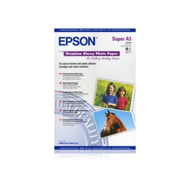 Epson Fotopapper Epson Premium Glossy A3+, 255g C13S041316 Replace: N/A