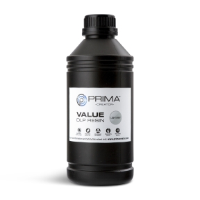 PrimaCreator Value DLP / UV Resin 1000 ml Vaaleanharmaa