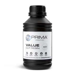 PrimaCreator Value DLP / UV Resin 500 ml Valkoinen