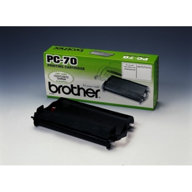 Brother Kassett inkl färgband PC70 Replace: N/A