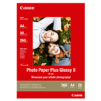 Canon Fotopapper Glossy Plus A4 20 ark 260g PP201A4 Replace: N/A