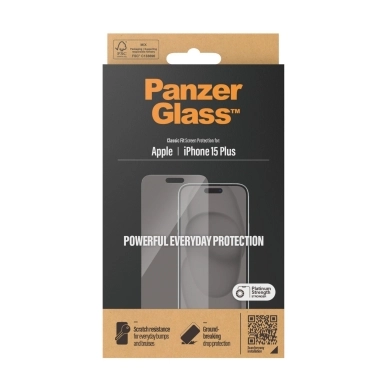 Panzerglass alt PanzerGlass näytön suoja iPhone 15 Plus Classic Fit