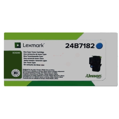 Lexmark Toner cyan 6k 24B7182 Replace: N/A