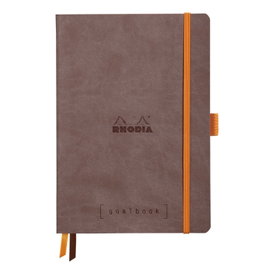 Rhodia alt Rhodia Goalbook A5, soft cover chocolate prickad