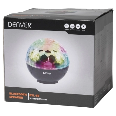 Denver alt Denver Bluetooth-kaiutin diskovalaistuksella