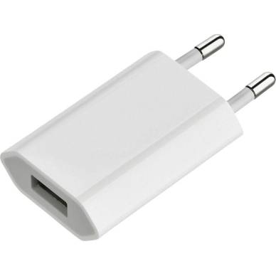 APPLE alt Power Adapter USB-A 5W Vit