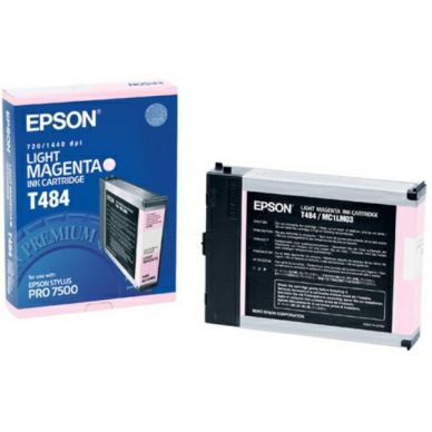 Epson Bläckpatron ljus magenta, 110 ml T484 Replace: N/A