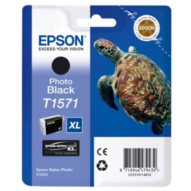 EPSON T1571 Bläckpatron Svart foto
