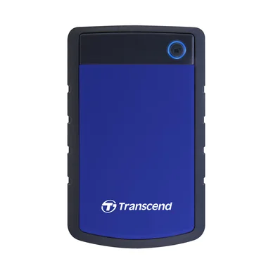 Transcend 2,5" extern hårddisk, 1TB USB 3.0, blå