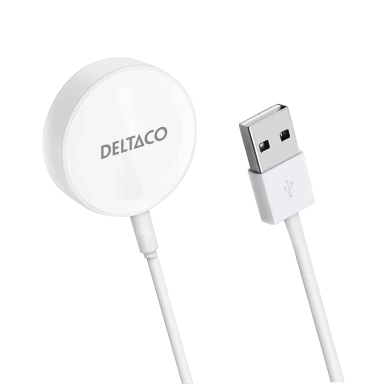 DELTACO alt Deltaco laturi for Apple Watch, USB-A, 1 m