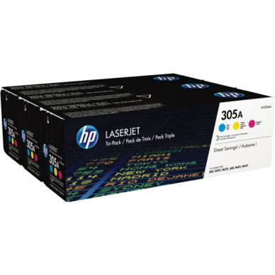 HP alt HP 305A Tonerkassett C/M/Y