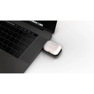 Zens alt ZENS Singel Apple Airpods Trådlös QI Laddare USB-C