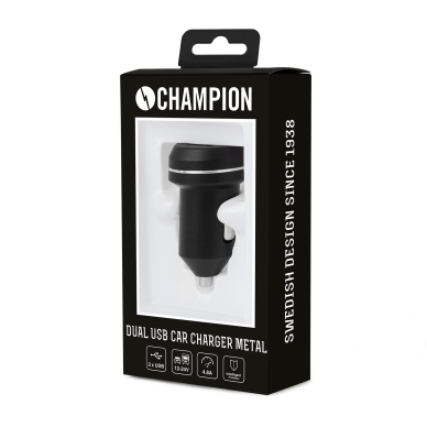 Champion alt Champion Dual USB Laddare 12/24V 4.8A