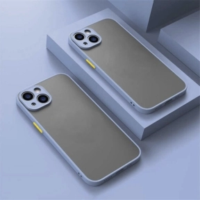 Kännykkäkotelot Shockproof iPhone 15, Gray