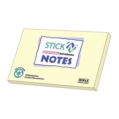 Other alt Notes 76x127 mm gul resirkulert papir  (12)