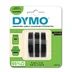 DYMO Embosser Tape 9mm x 3m black, 3