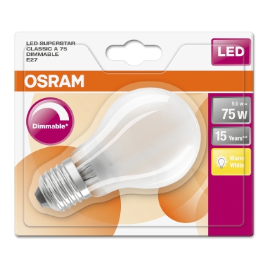 OSRAM alt Classic E27 LED-lampa 8,5W 2700K 1055 lumen