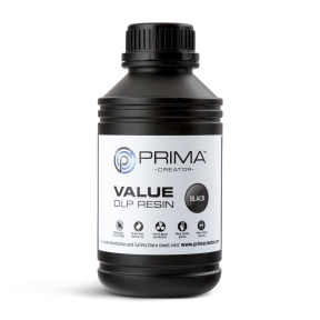 PrimaCreator Value DLP / UV Resin 500 ml musta