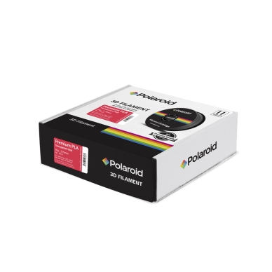Polaroid alt Polaroid 1Kg Universal Premium PLA Transparent Rød